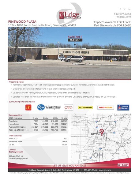 1024 S Smithville Rd, Dayton, OH à louer - Photo de l’immeuble – Image 3 sur 6