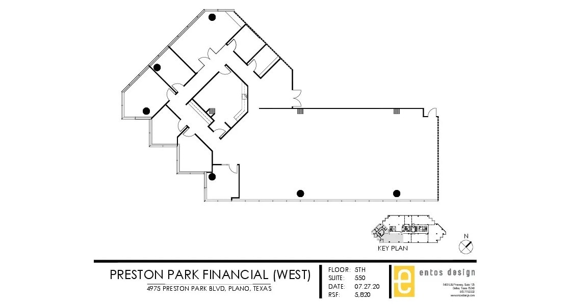 4975 Preston Park Blvd, Plano, TX à louer Plan d’étage– Image 1 sur 1