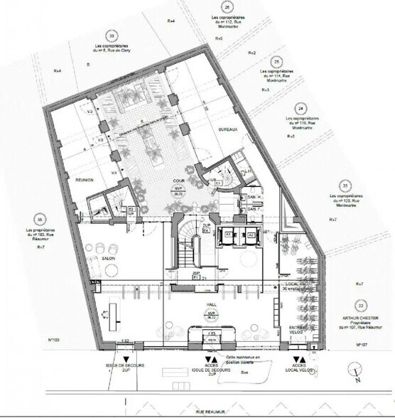 105 Rue Réaumur, Paris à louer - Plan d’étage – Image 3 sur 14