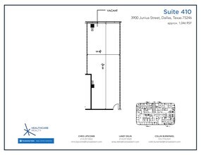3900 Junius St, Dallas, TX à louer Plan d’étage– Image 1 sur 1