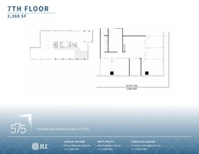 575 N Dairy Ashford Rd, Houston, TX à vendre Plan d’étage– Image 1 sur 1