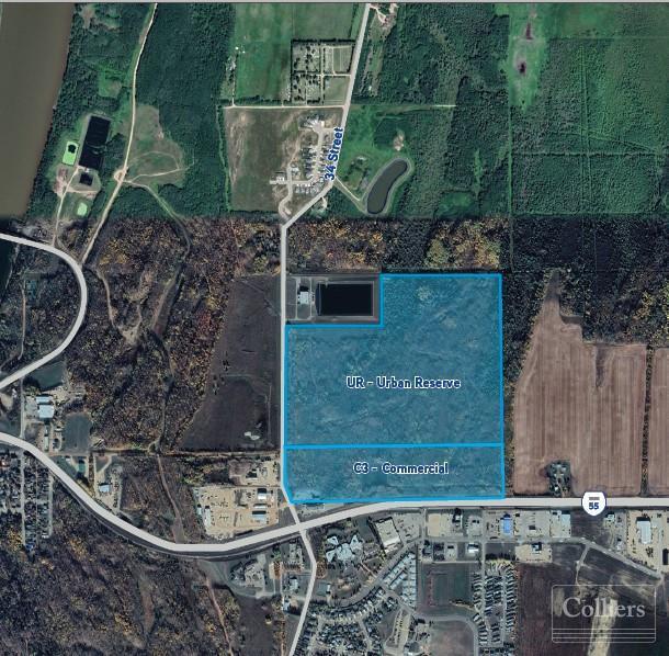 Highway 55 & 34 Street, Athabasca, AB à vendre Aérien– Image 1 sur 2