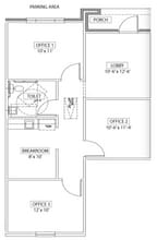414 N Main St, Grapevine, TX à louer Plan d’étage– Image 1 sur 1