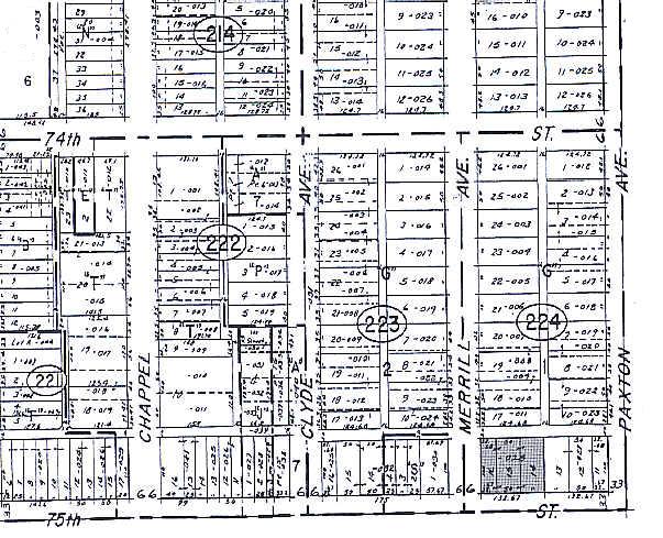 2136-2148 E 75th St, Chicago, IL à vendre - Plan cadastral – Image 2 sur 3