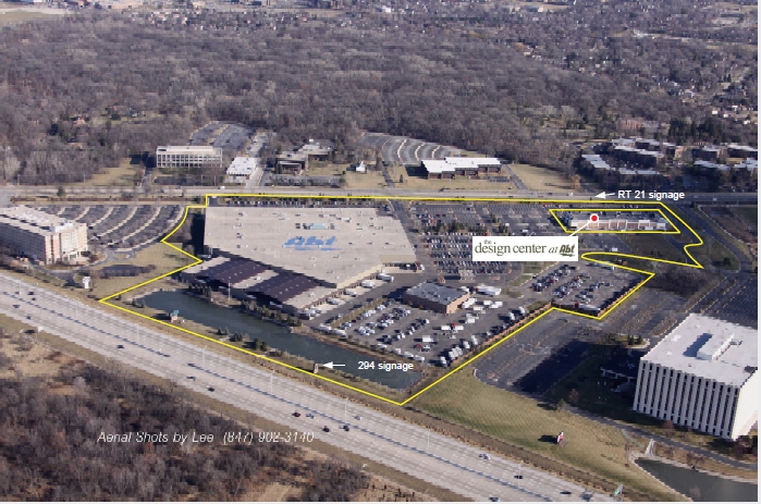 1100 N Milwaukee Ave, Glenview, IL à louer - Aérien – Image 3 sur 4