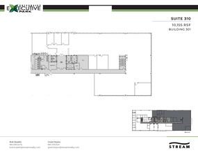 301 McCullough Dr, Charlotte, NC à louer Plan d’étage– Image 1 sur 1