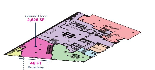 44 W 63rd St, New York, NY à louer Plan d’étage– Image 1 sur 1