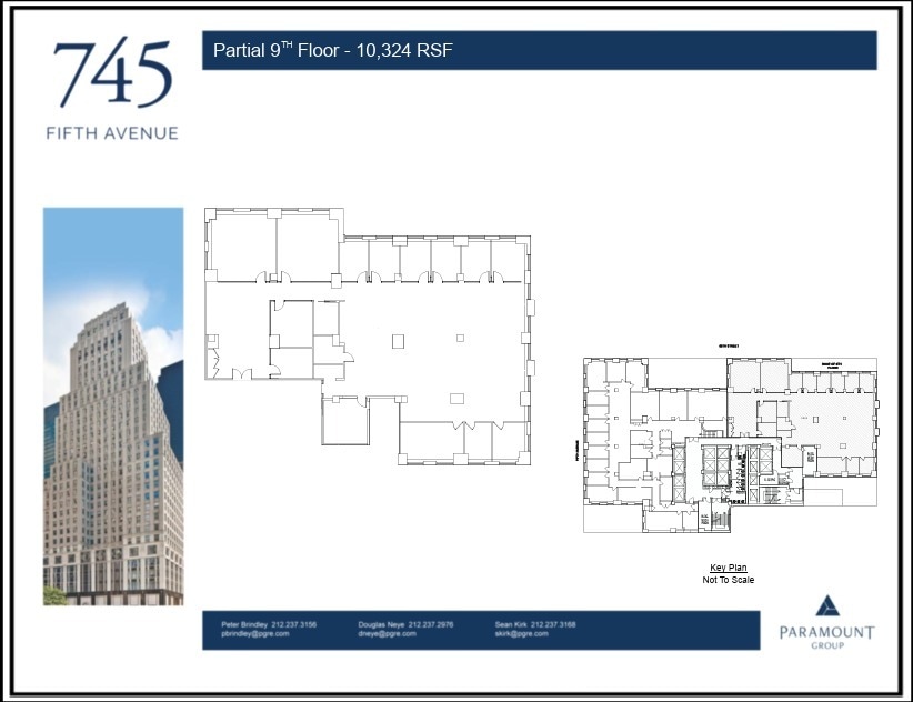 745 Fifth Ave, New York, NY à louer Plan d’étage– Image 1 sur 1