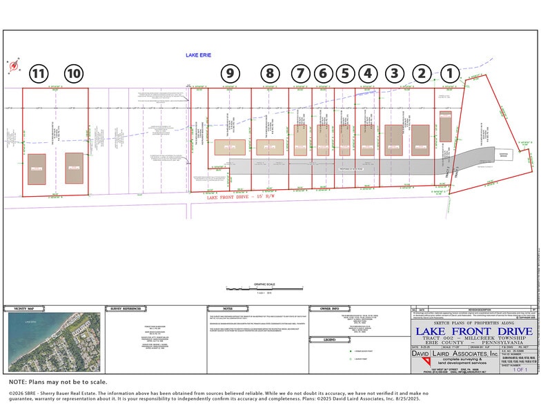 0 Lake Front Dr, Erie, PA à vendre - Plan de site – Image 3 sur 26