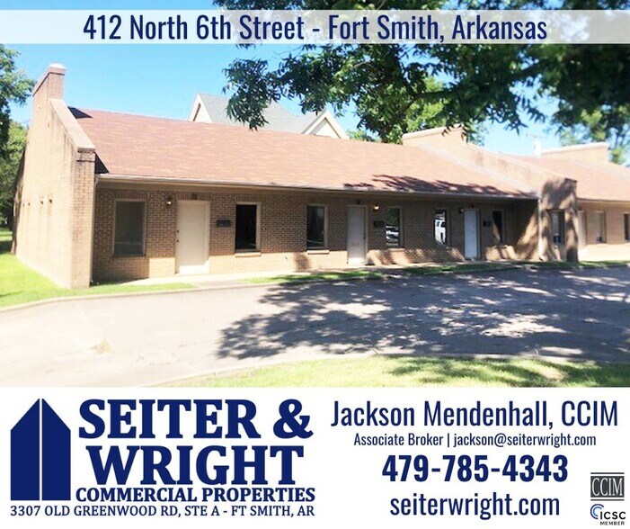 412 N 6th St, Fort Smith, AR à louer - Photo de l’immeuble – Image 1 sur 1