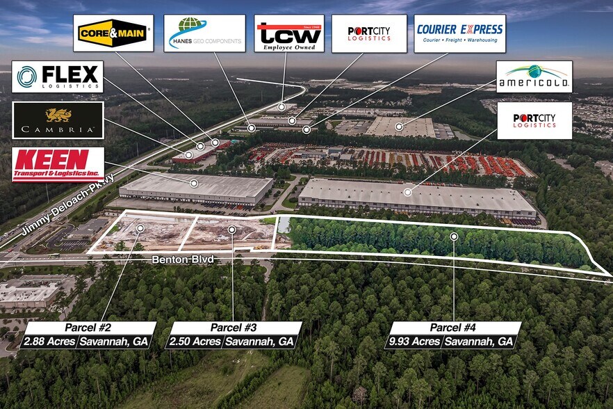 1901 Benton Blvd, Savannah, GA à vendre - Aérien – Image 3 sur 11