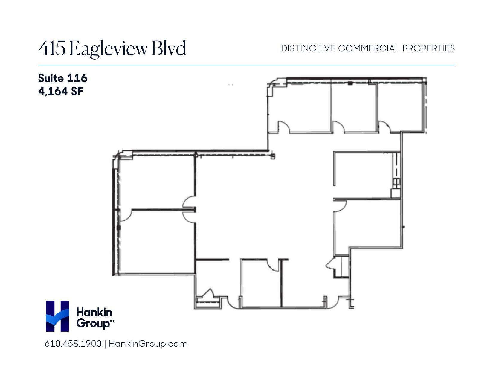 415 Eagleview Blvd, Exton, PA à louer Plan d’étage– Image 1 sur 1