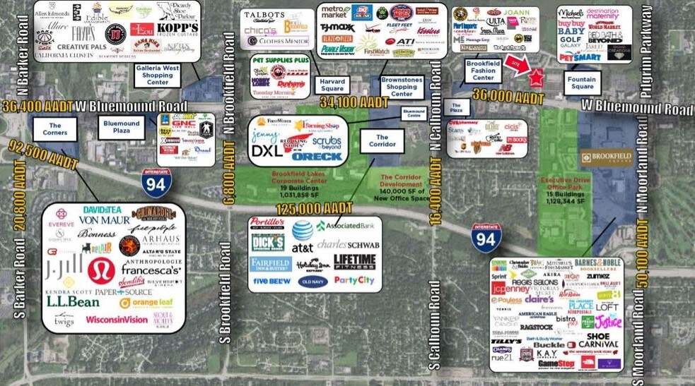 16460 W Bluemound Rd, Brookfield, WI à vendre - Aérien – Image 3 sur 4