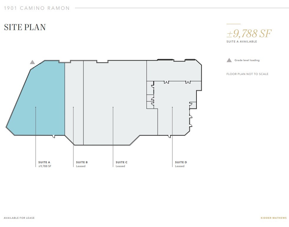 1901 Camino Ramon, Danville, CA à louer Plan de site– Image 1 sur 1