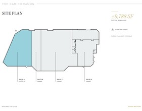 1901 Camino Ramon, Danville, CA à louer Plan de site– Image 1 sur 1