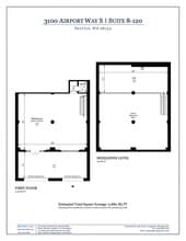 3100 Airport Way S, Seattle, WA à louer Plan d’étage– Image 1 sur 1