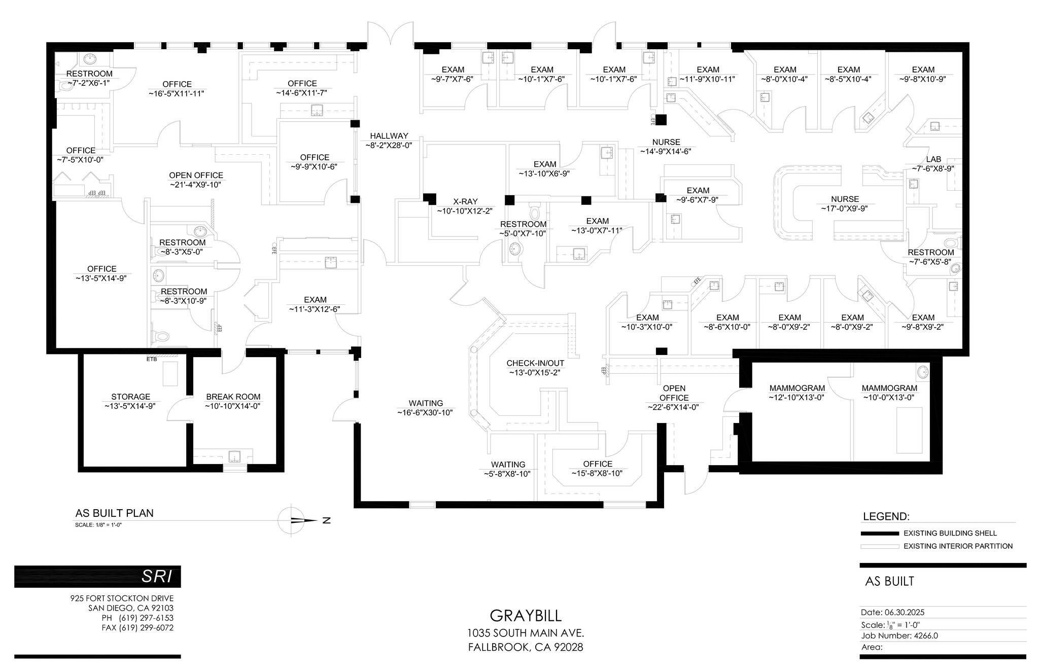 1035 S Main Ave, Fallbrook, CA à louer Plan de site– Image 1 sur 1