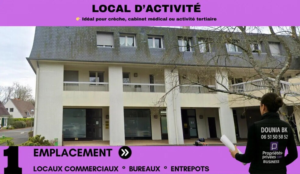 Local d'activités dans Gouvieux à vendre - Photo de l’immeuble – Image 1 sur 4