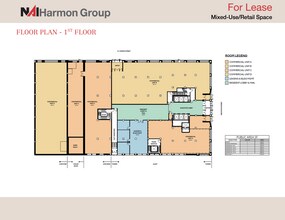 608 Madison Ave, Toledo, OH à louer Plan d’étage– Image 1 sur 1