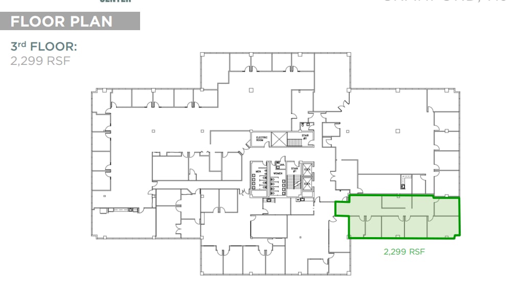 20 Commerce Dr, Cranford, NJ à louer Plan d’étage– Image 1 sur 1