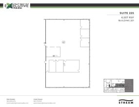 301 McCullough Dr, Charlotte, NC à louer Plan d’étage– Image 1 sur 1