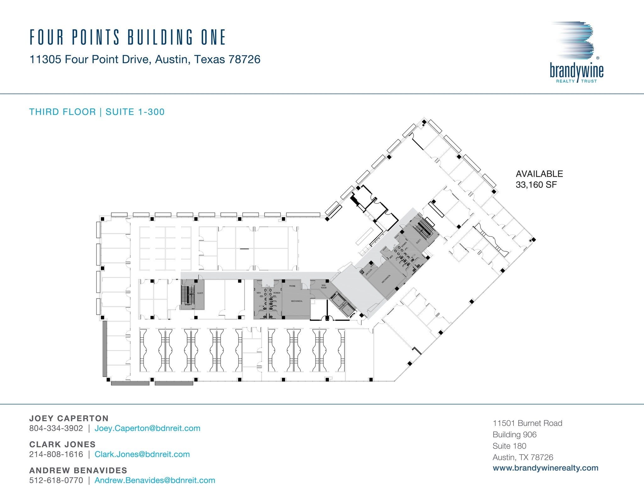 11305 Four Points Dr, Austin, TX à louer Plan de site– Image 1 sur 1
