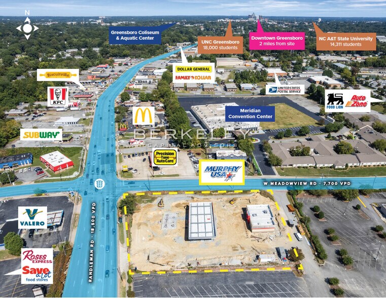 2403 Randleman Rd, Greensboro, NC à vendre - Photo de l’immeuble – Image 3 sur 5