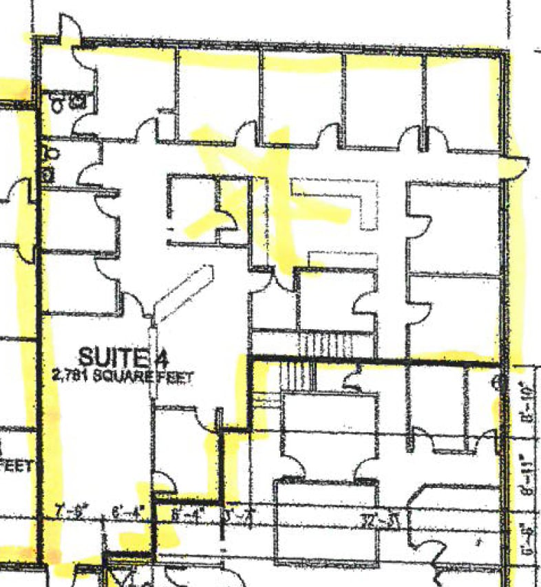 7001 Hodgson Memorial Dr, Savannah, GA à louer Plan d’étage– Image 1 sur 2