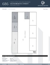 686 Sacramento St, San Francisco, CA à louer Plan d’étage– Image 1 sur 6