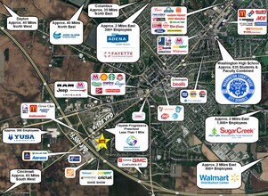 1355-1359 Leesburg Ave, Washington Court House, OH - Vue aérienne  vue de carte - Image1