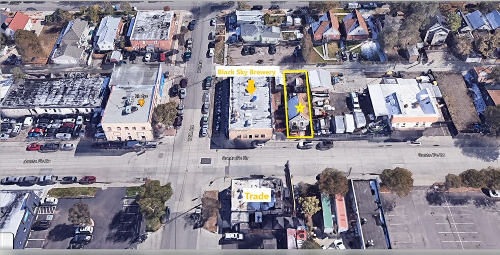 466 Santa Fe Dr, Denver, CO à louer - Aérien – Image 1 sur 18