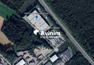Épinal, VOS - Vue aérienne vue de carte