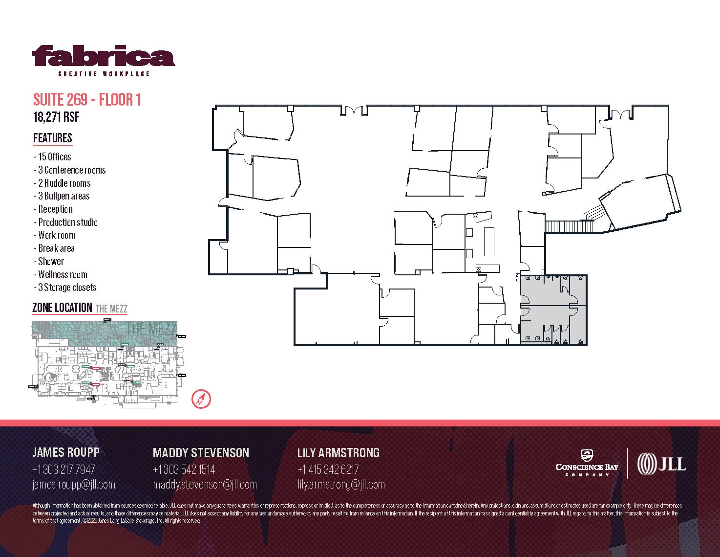 3001 Brighton Blvd, Denver, CO à louer Plan d’étage– Image 1 sur 3