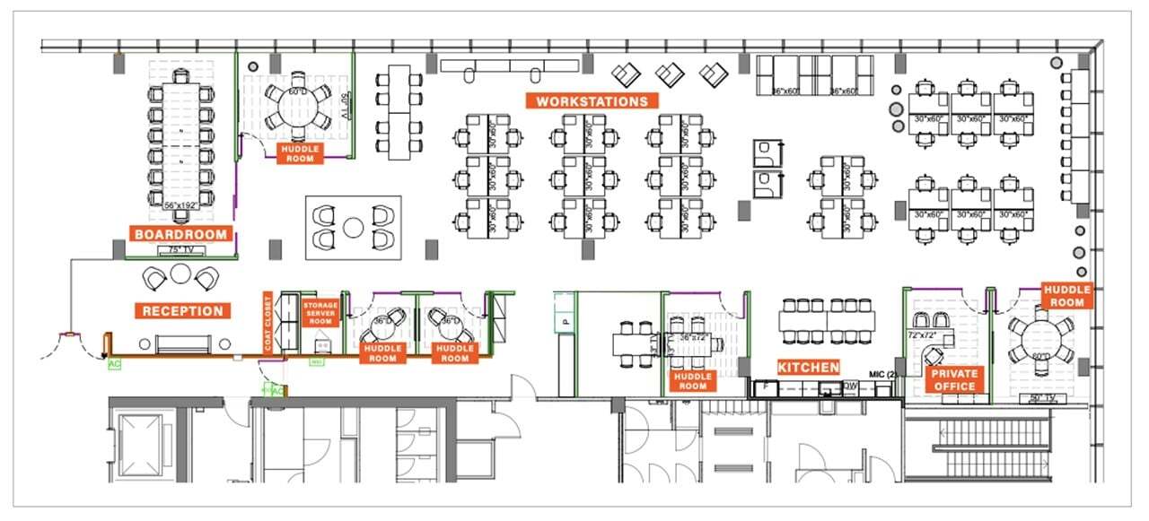 251 Queens Quay E, Toronto, ON à louer Plan d’étage– Image 1 sur 1