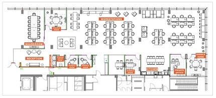 251 Queens Quay E, Toronto, ON à louer Plan d’étage– Image 1 sur 1