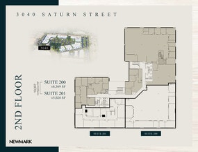 3010-3070 Saturn St, Brea, CA à louer Plan d’étage– Image 1 sur 1