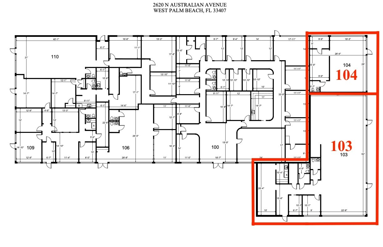 2620 N Australian Ave, West Palm Beach, FL à louer Photo de l’immeuble– Image 1 sur 1