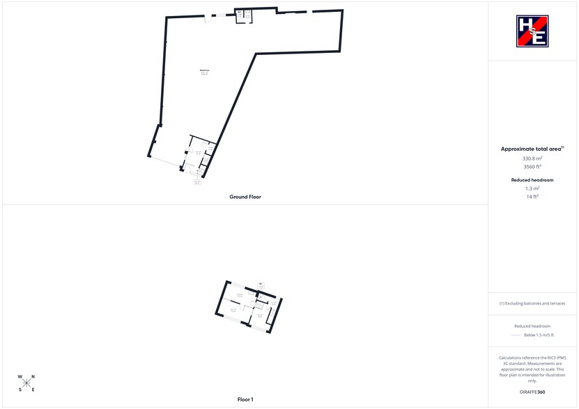 9A Manor Rd, Londres à vendre - Plan d’étage – Image 2 sur 9