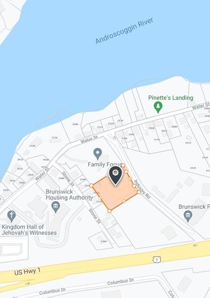2-4 Industry Rd, Brunswick, ME à vendre - Plan cadastral – Image 3 sur 3