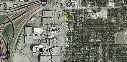 1212-1222 Melbourne Rd, Hurst, TX - VUE AÉRIENNE vue de carte