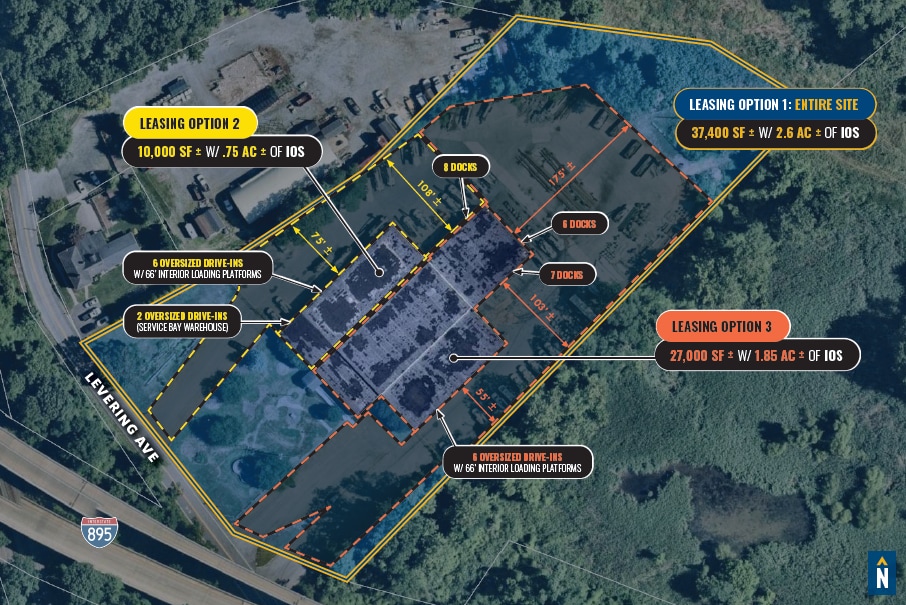 5495 Levering Ave, Elkridge, MD à louer Plan de site– Image 1 sur 1