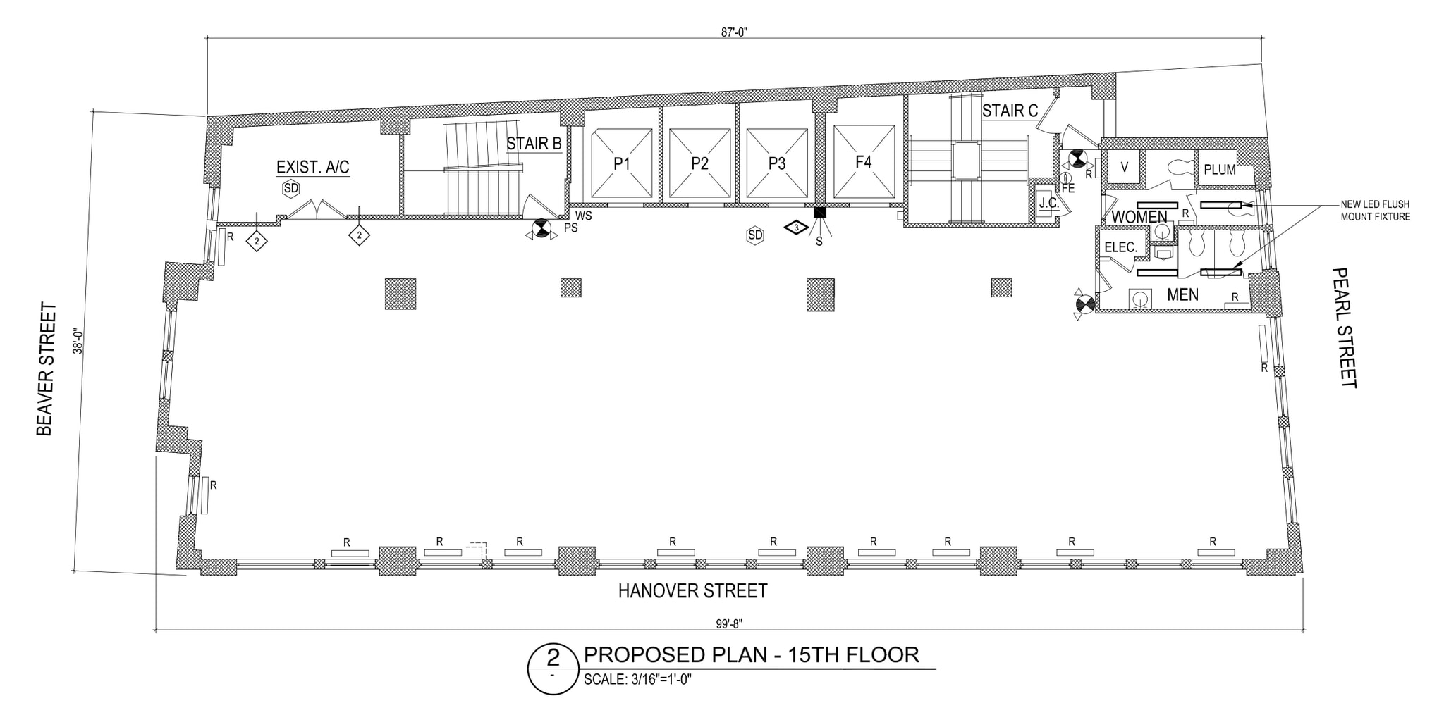 11 Hanover Sq, New York, NY à louer Plan d’étage– Image 1 sur 1