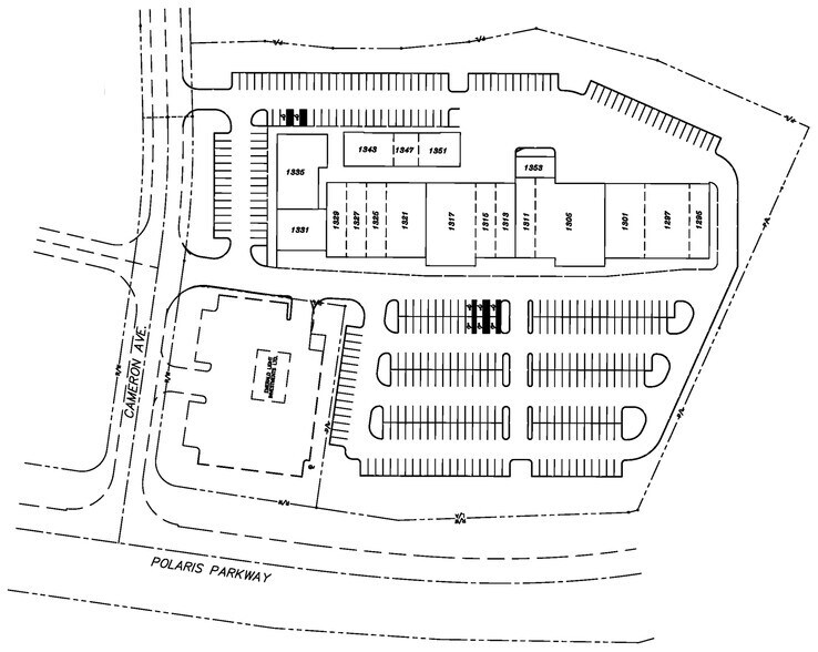 1182-1282 E Powell Dr, Lewis Center, OH à louer - Autre – Image 2 sur 4