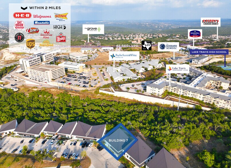 3503 Wild Cherry Dr, Lakeway, TX à vendre - Aérien – Image 3 sur 6