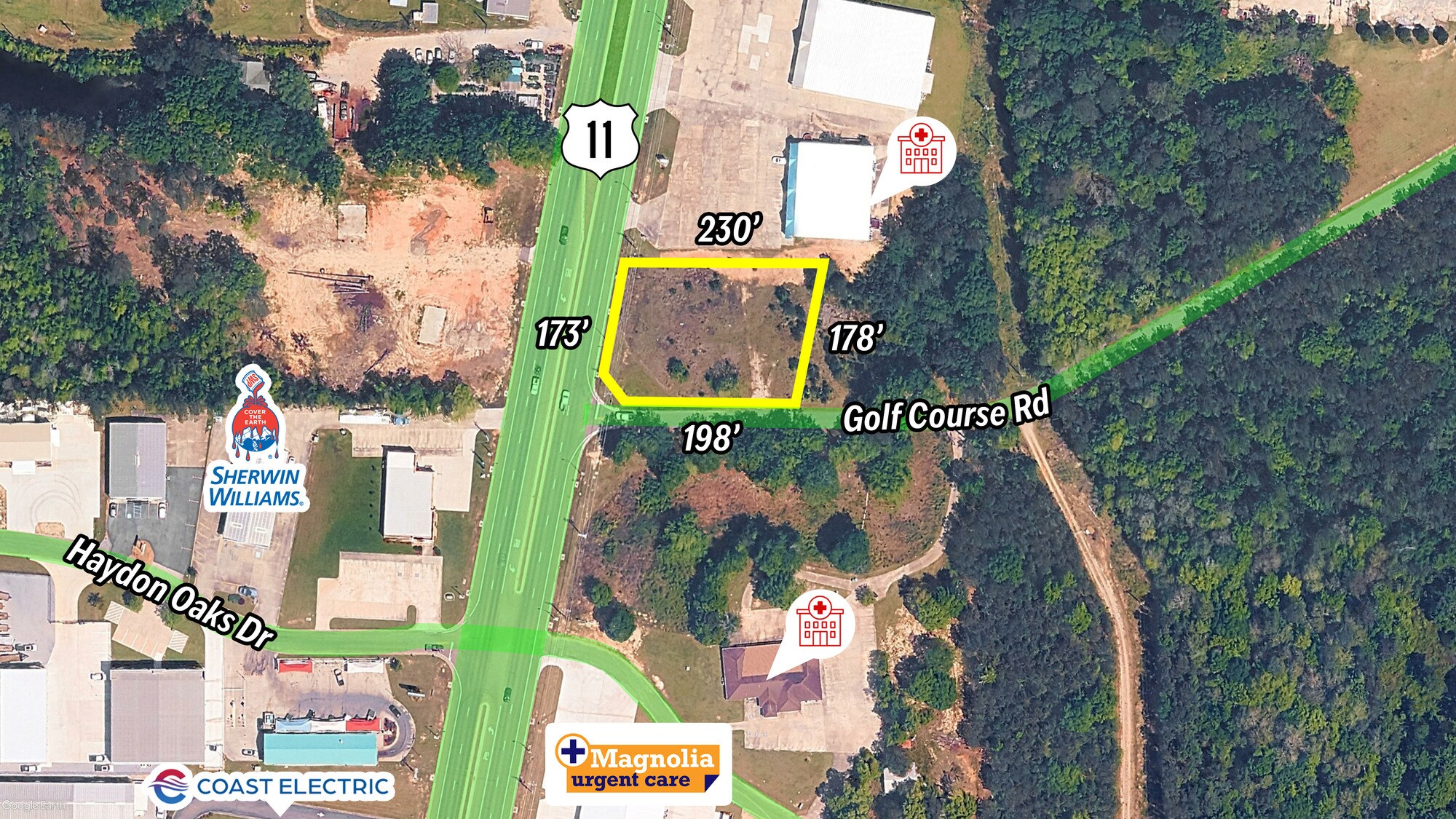 Highway 11 and Golf Course Dr., Picayune, MS à vendre Photo principale– Image 1 sur 3