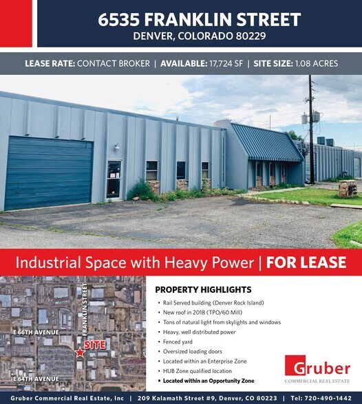 6535 Franklin St, Denver, CO à louer - Photo de l’immeuble – Image 1 sur 11