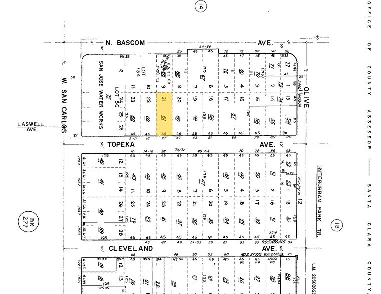 27 Topeka Ave, San Jose, CA à vendre - Plan cadastral – Image 3 sur 67