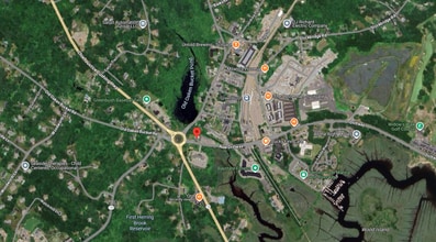 7 New Driftway, Scituate, MA - VUE AÉRIENNE  vue de carte