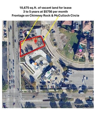 Plus de détails pour 3133 Chimney Rock Rd, Houston, TX - Terrain à louer
