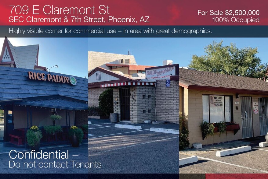 709 E Claremont St, Phoenix, AZ à vendre - Photo de l’immeuble – Image 2 sur 12